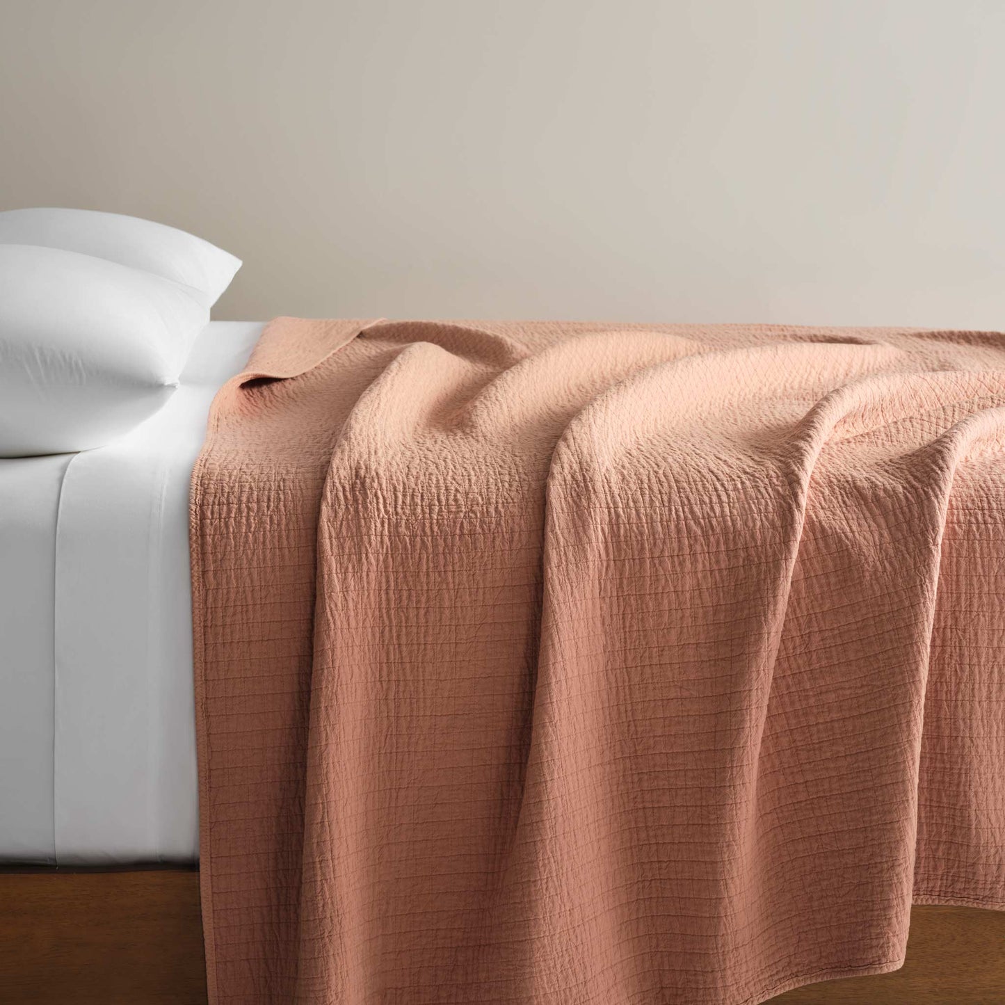 Weekend Wash Grid Bed Blanket