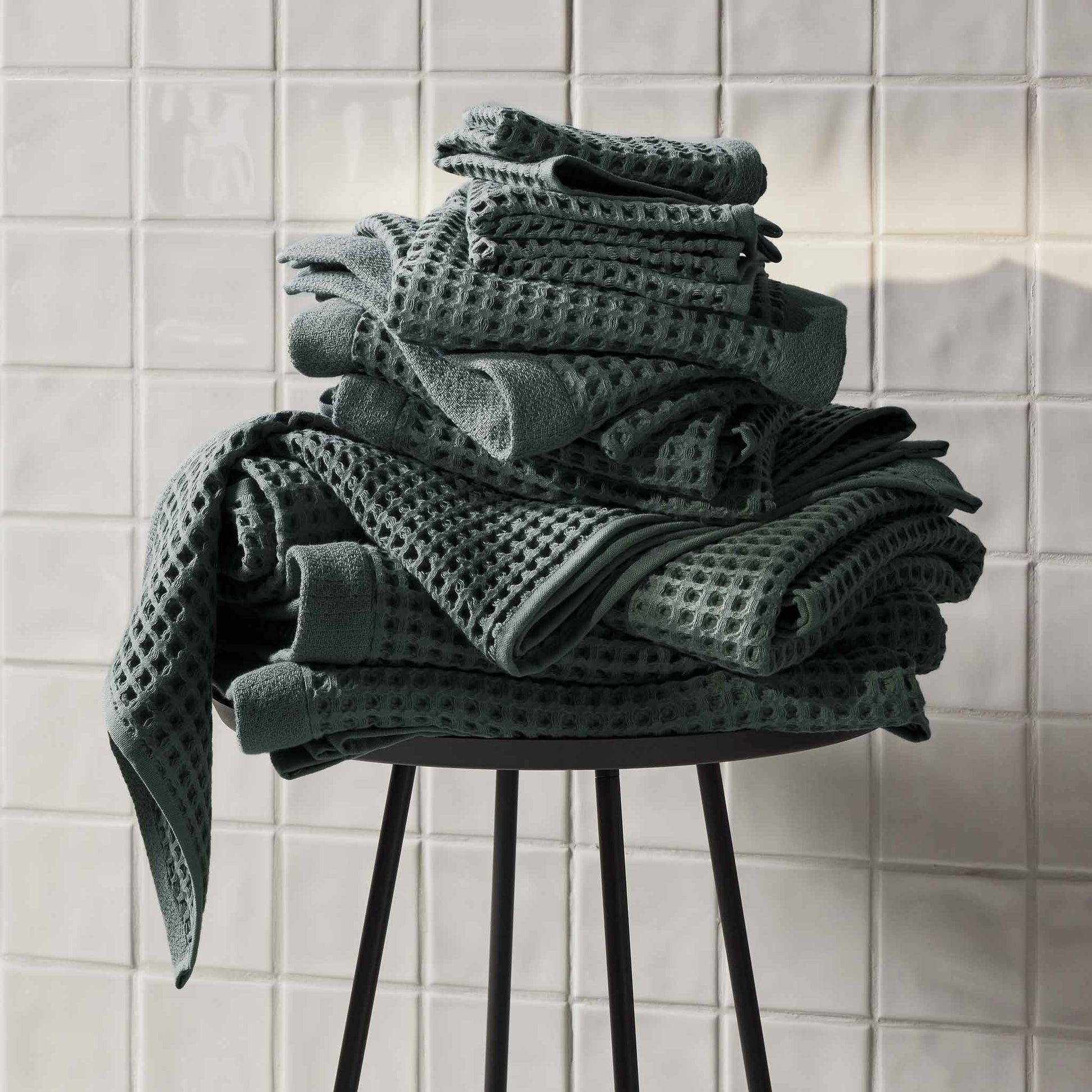 Dreamweave Waffle Bath Sheet Bundle