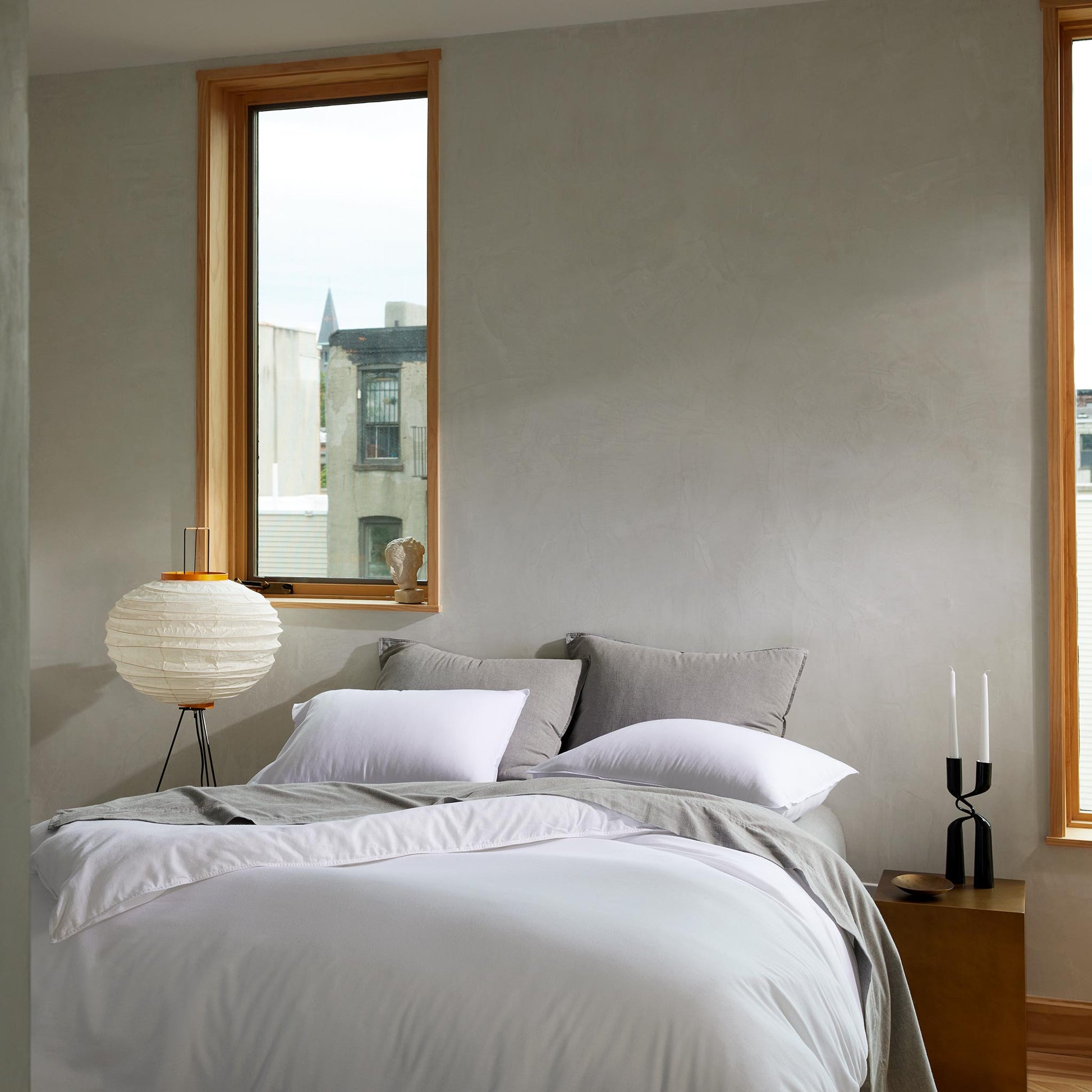 Heathered Cashmere Pillowcase Set