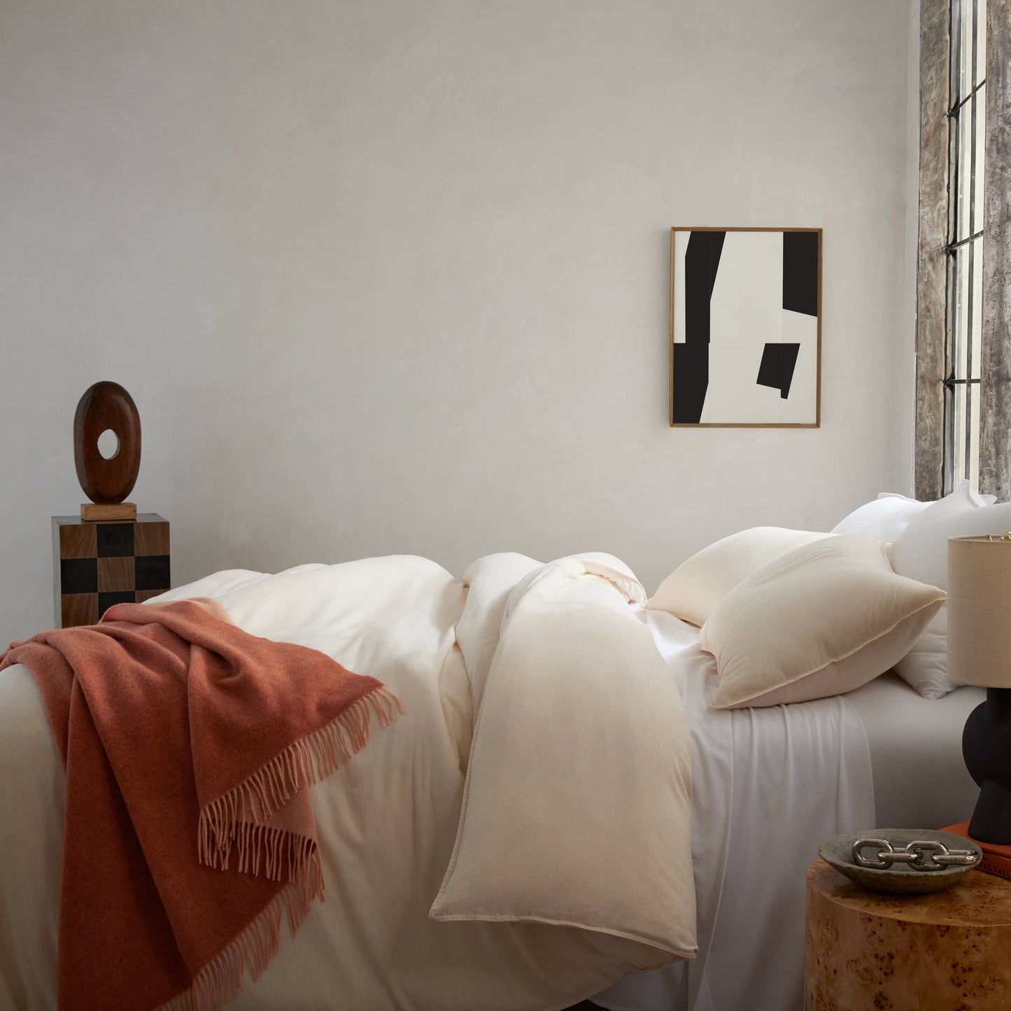 Heathered Cashmere Pillowcase Set