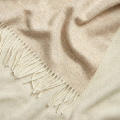 Two-Toned Lambswool Throw Blanket - Last Call