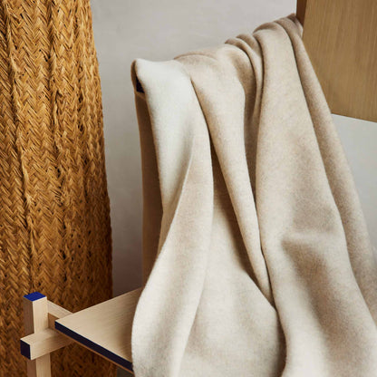 Two-Toned Lambswool Throw Blanket