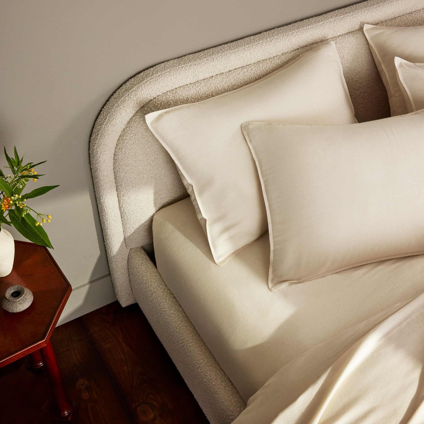 Heathered Cashmere Pillowcase Set