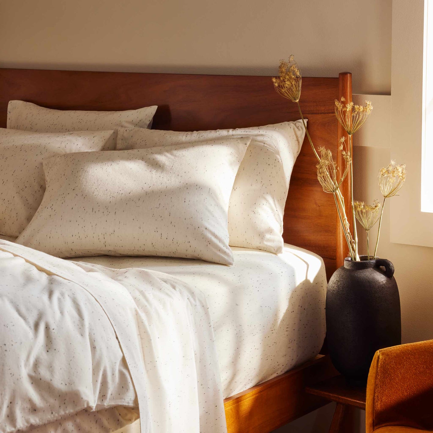 Brushed Flannel Pillowcase Set