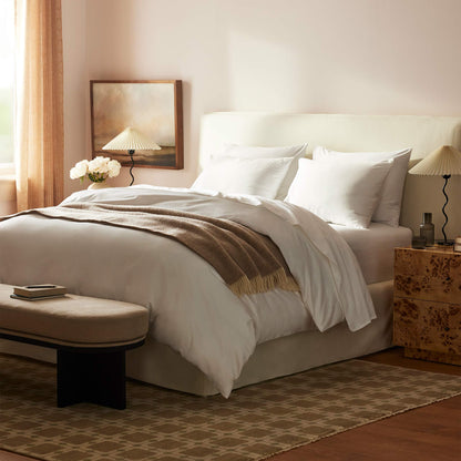 Luxe Sateen Fitted Sheet