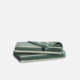 Striped Botanical Green