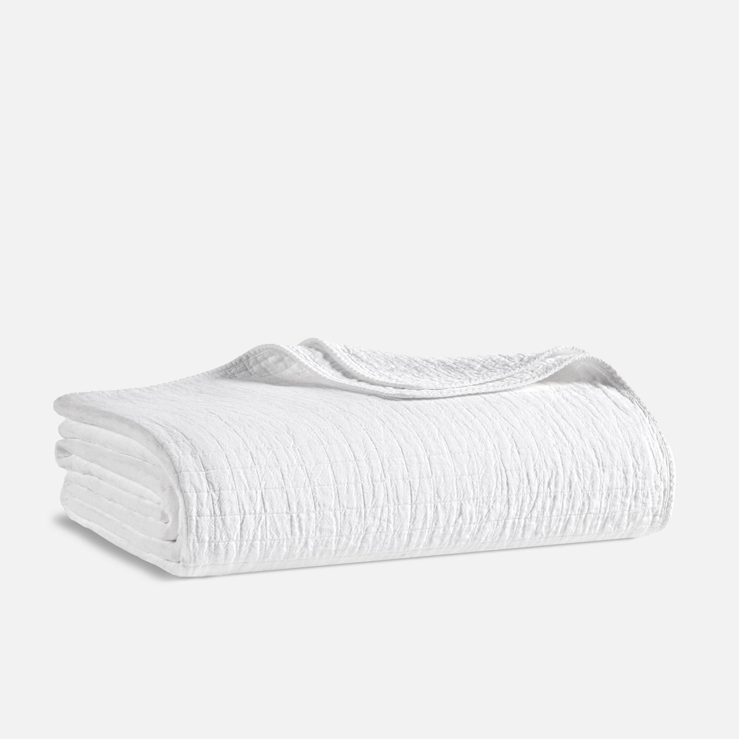 Weekend Wash Grid Bed Blanket