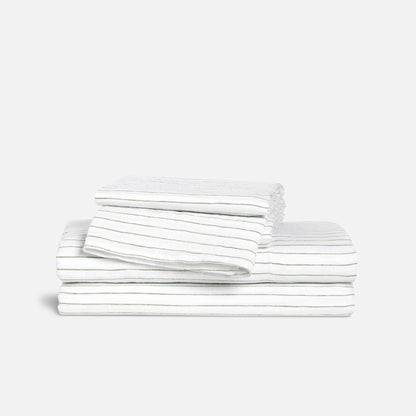 Washed European Linen Core Sheet Set