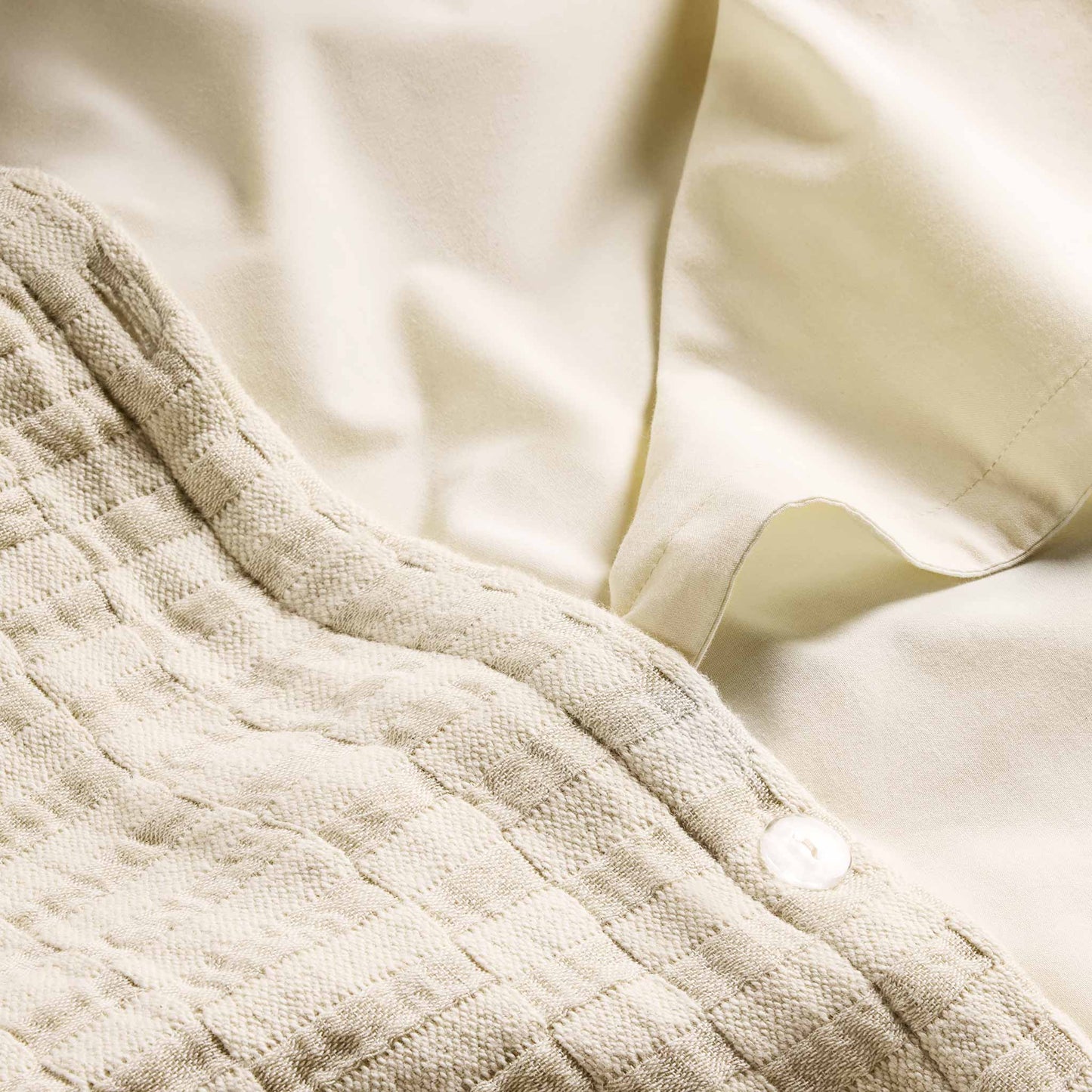 Woven Checkerboard Duvet Cover - Last Call