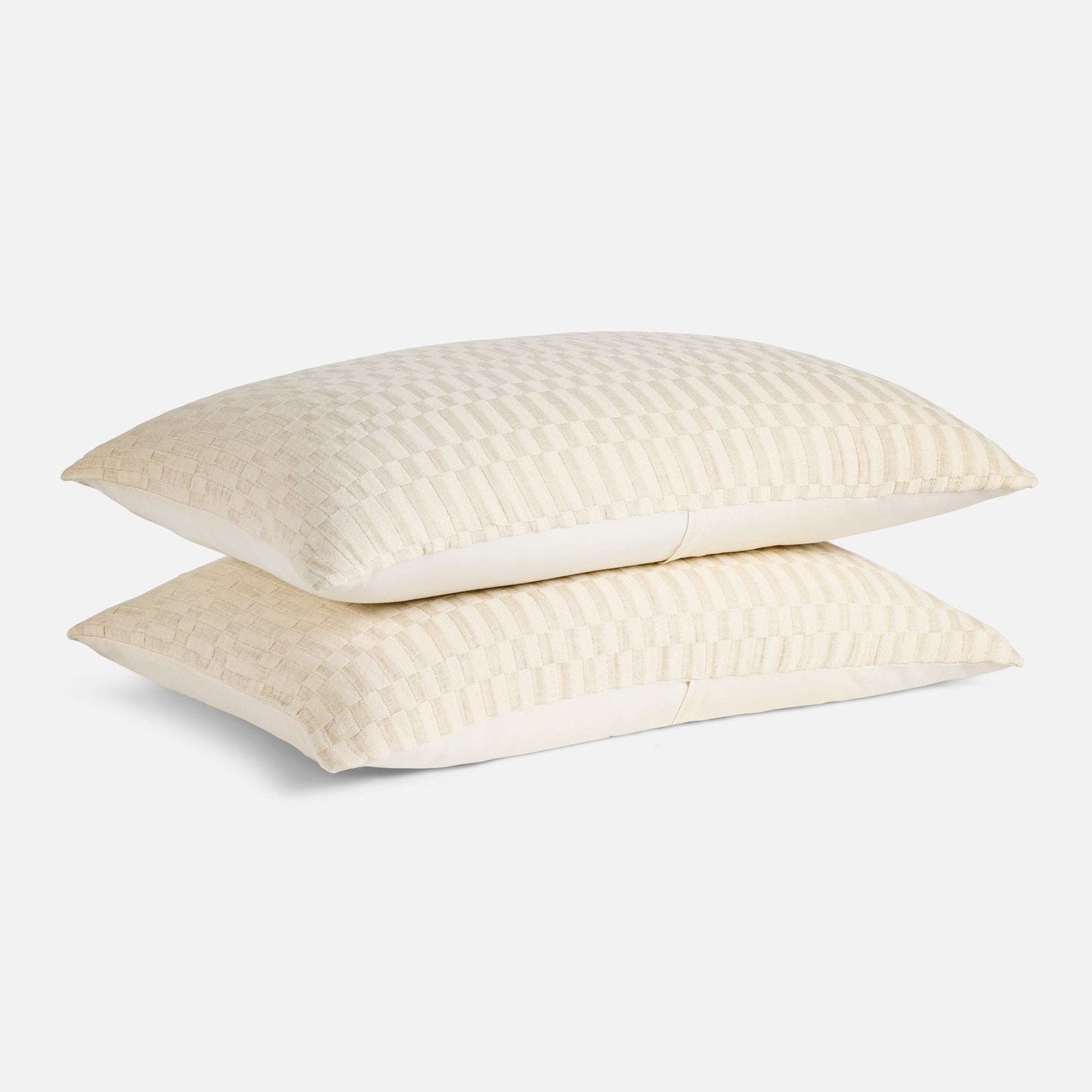 Woven Checkerboard Sham Set