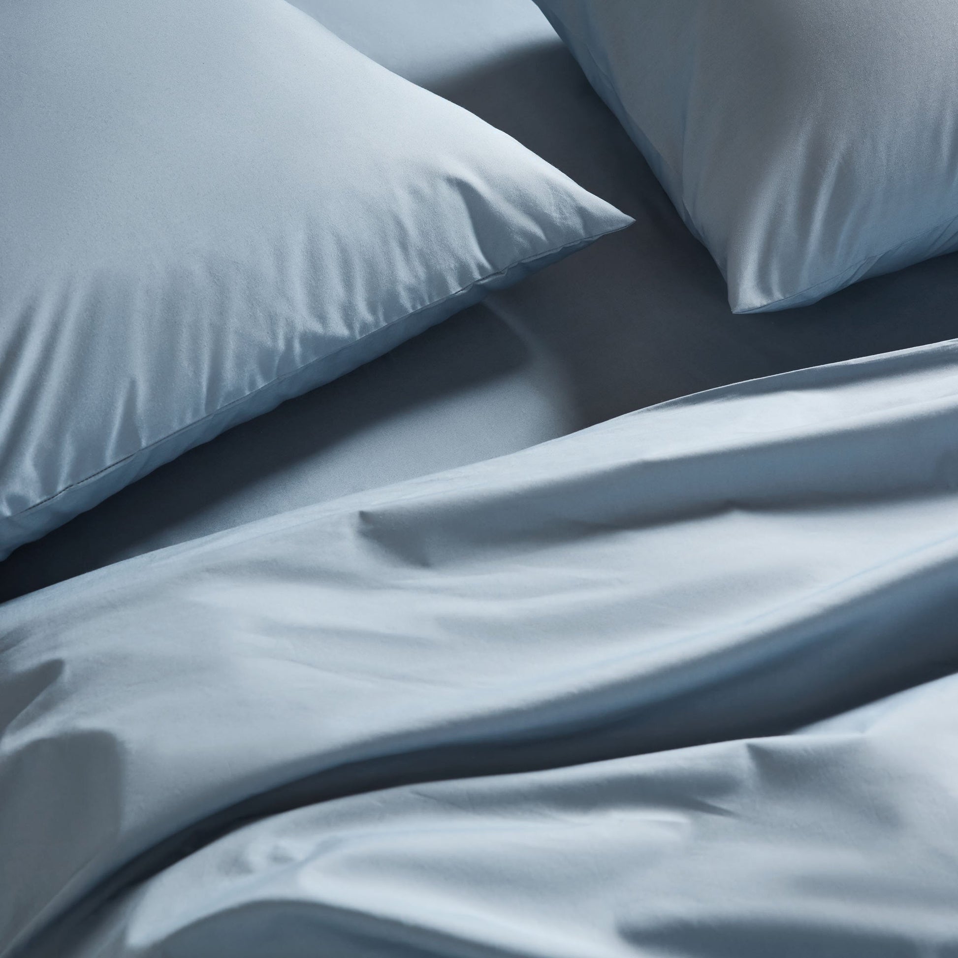 Classic Percale No Flat Sheet Set Bundle