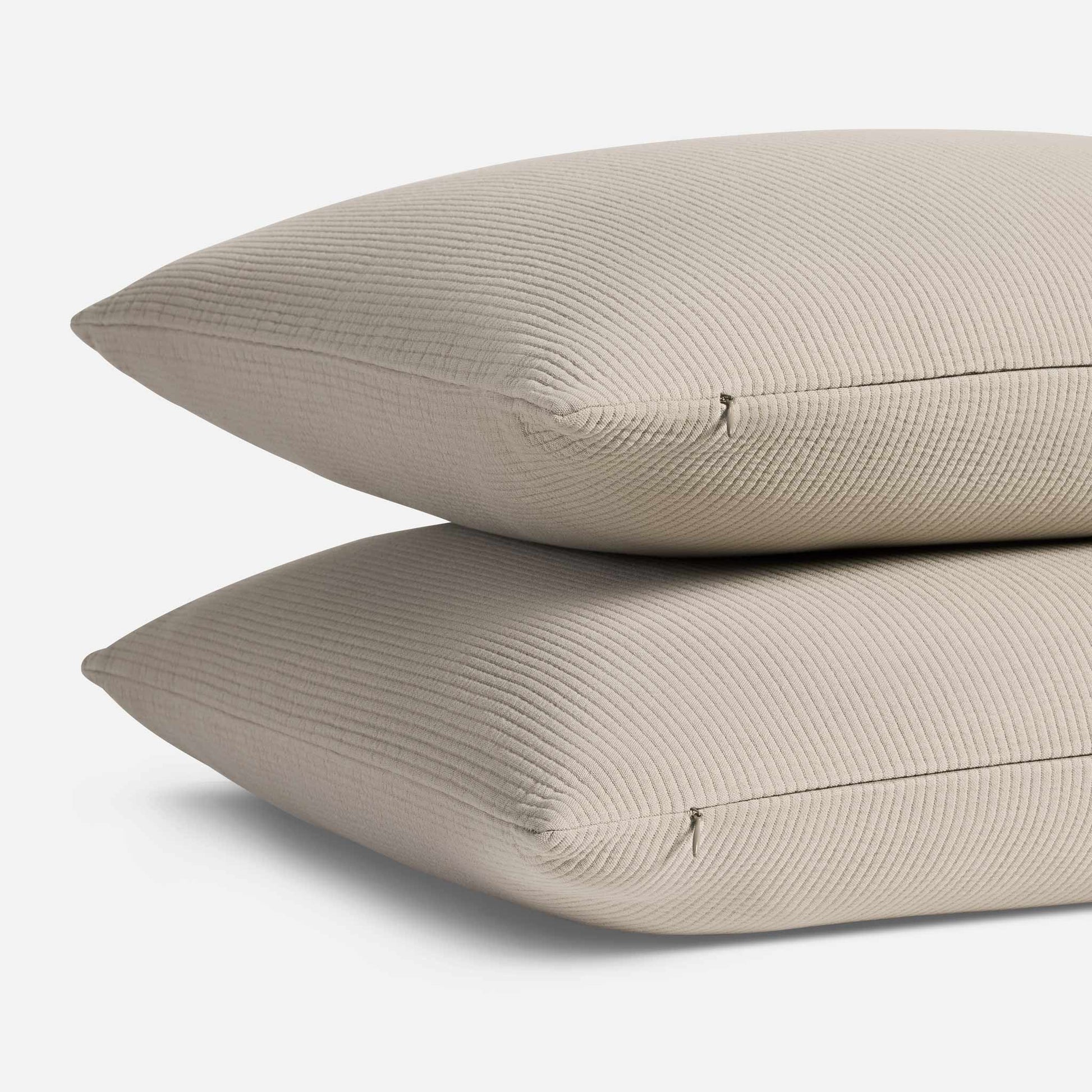 Ribbed Matelasse Sham Set