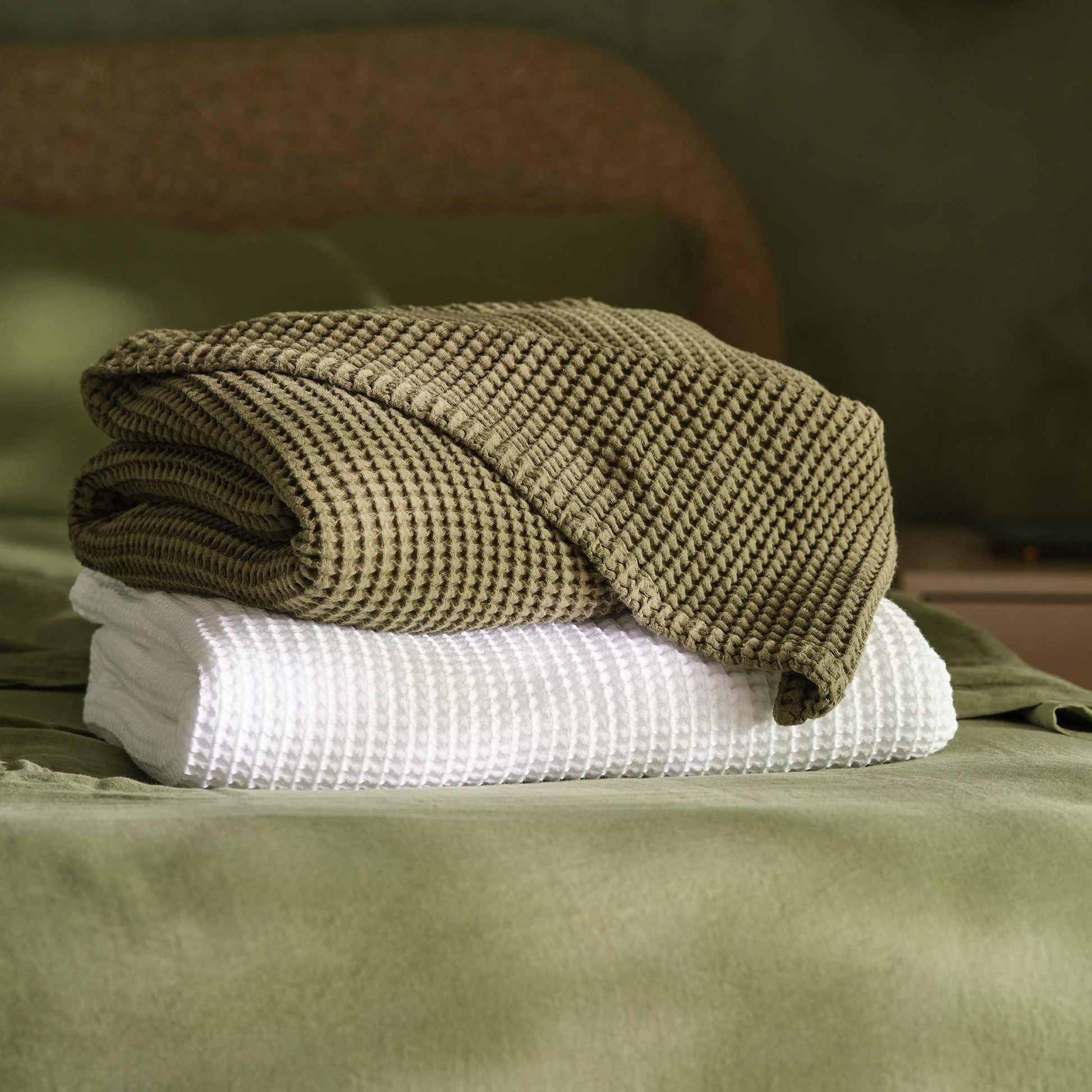 Dreamweave Waffle Throw Blanket - Last Call