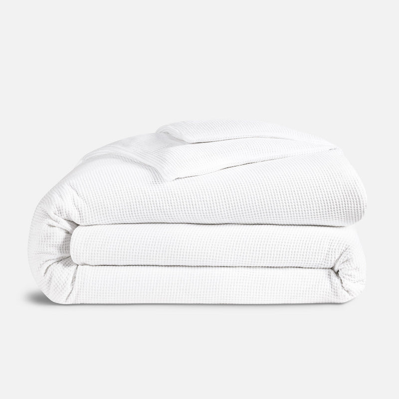 Micro Waffle Duvet Cover