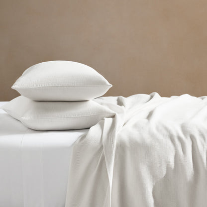 Ribbed Matelasse Sham Set - Last Call