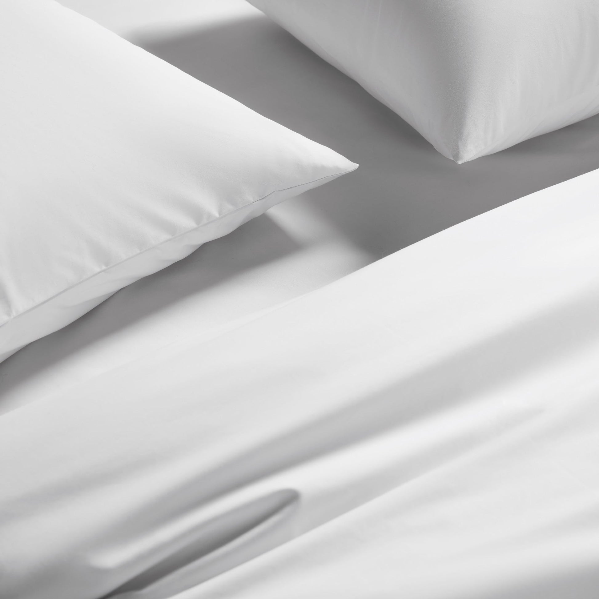 Classic Percale No Flat Sheet Set Bundle