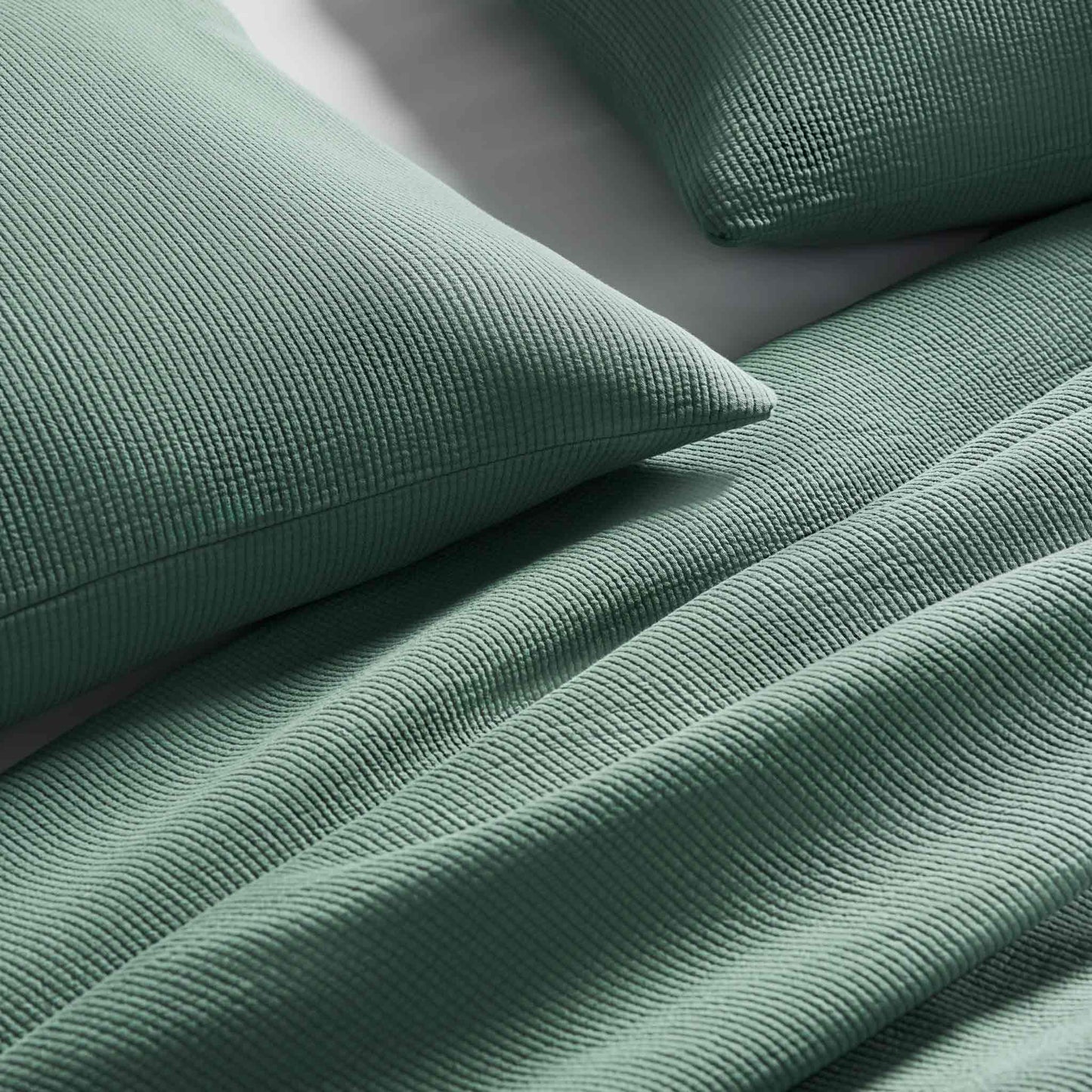 Ribbed Matelasse Sham Set