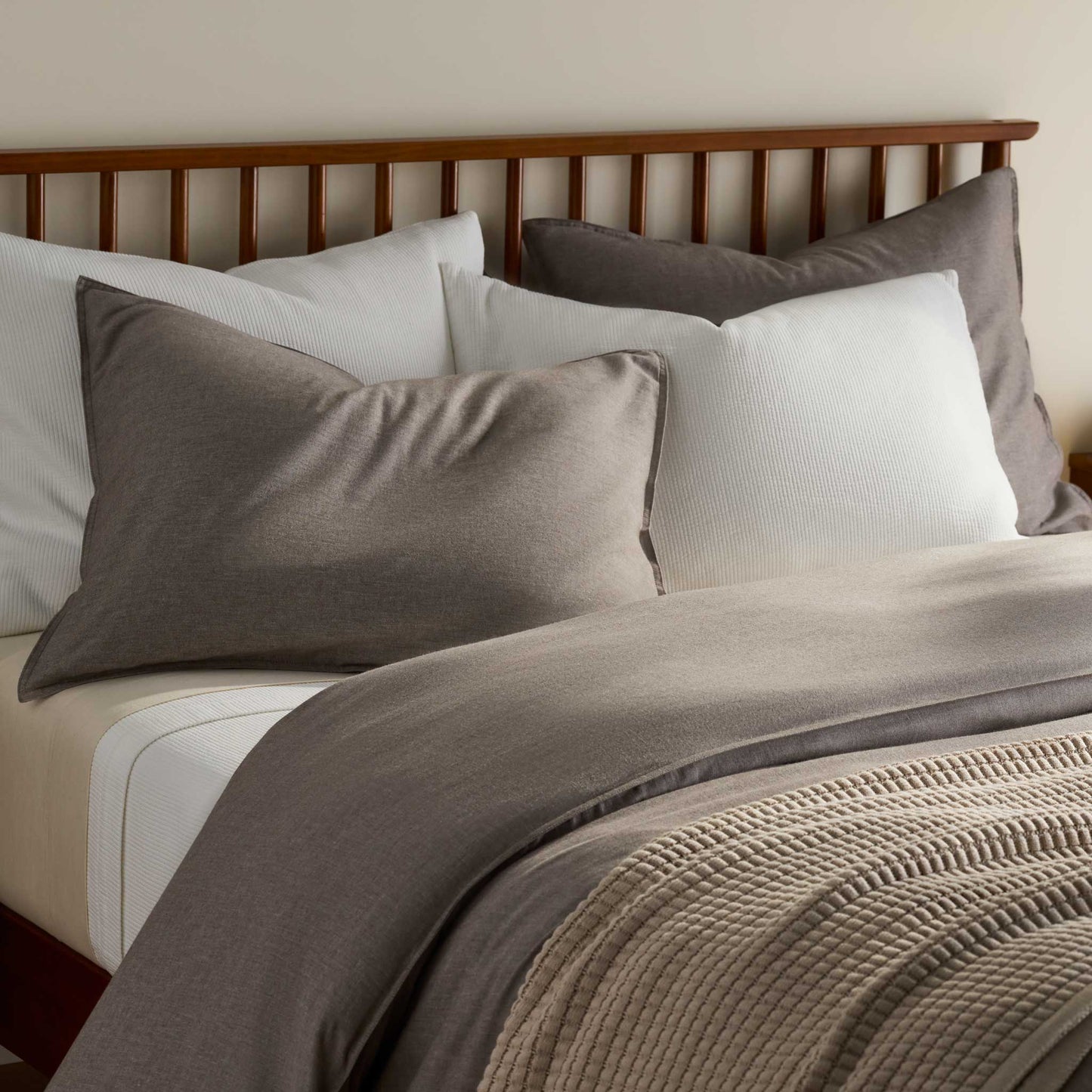 Grid Knit Cotton Throw Blanket - Last Call