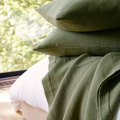 Ribbed Matelasse Sham Set - Last Call