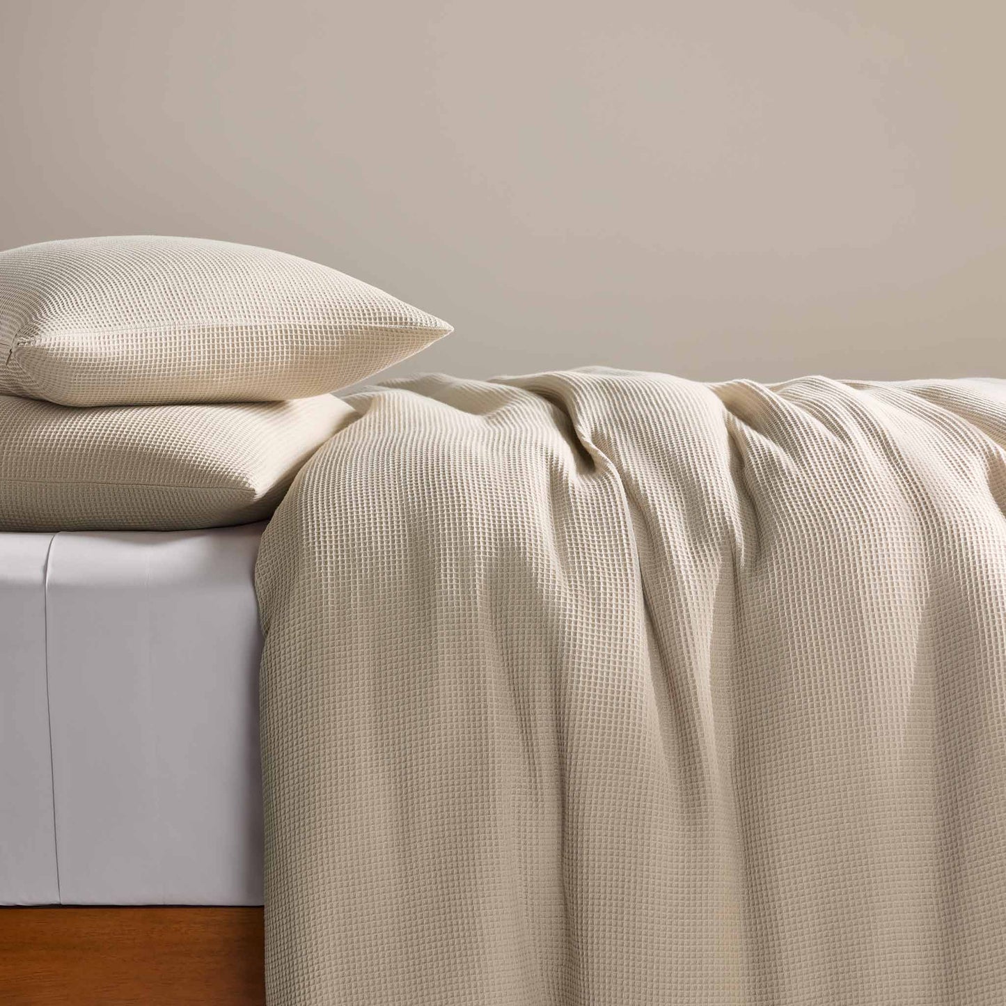 Micro Waffle Duvet Cover - Last Call