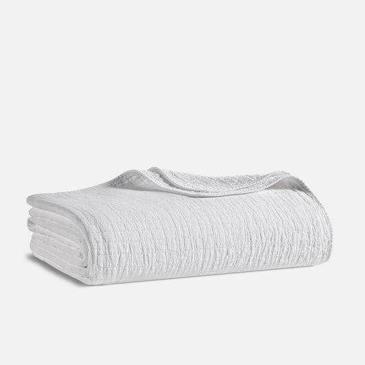 Weekend Wash Grid Bed Blanket