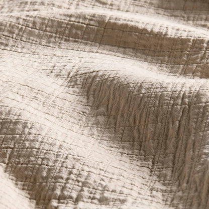 Weekend Wash Grid Bed Blanket