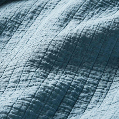 Weekend Wash Grid Bed Blanket