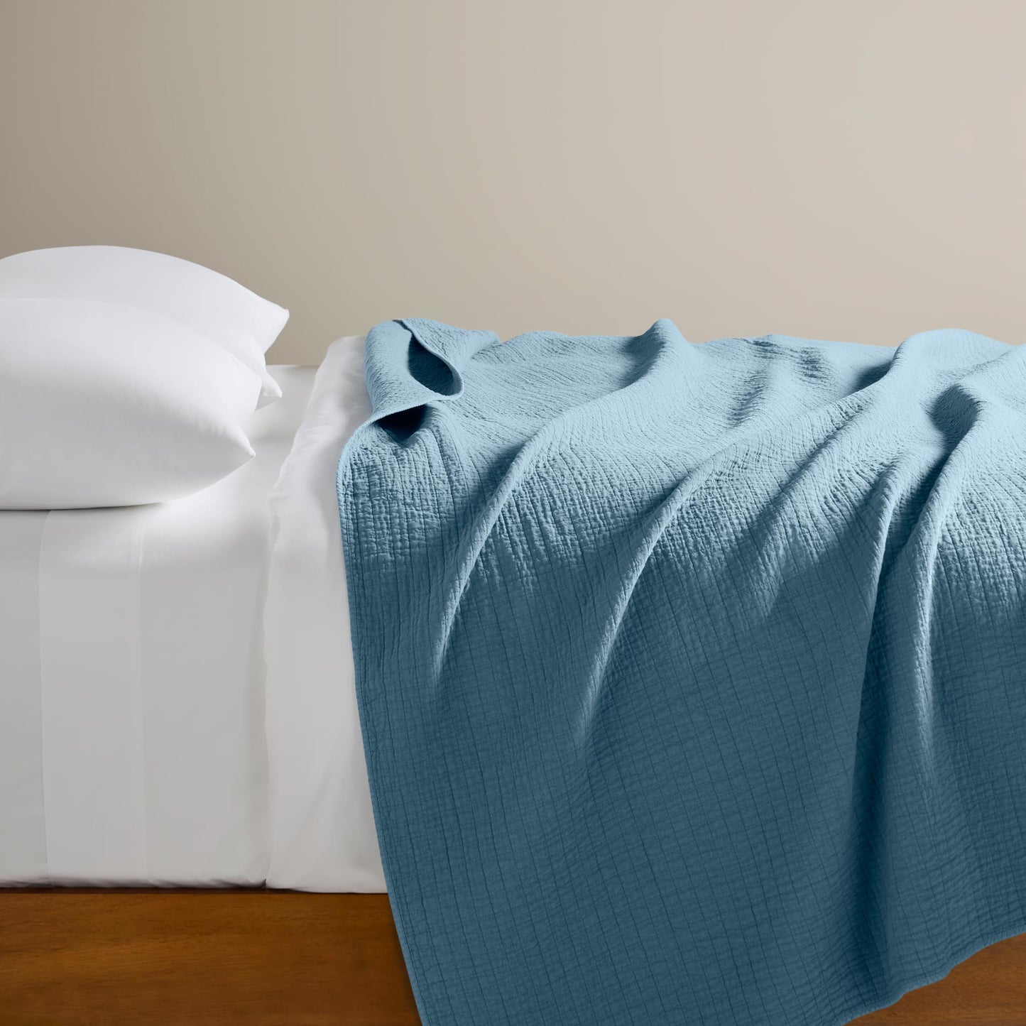 Weekend Wash Grid Bed Blanket