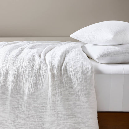 Breezeweave Crinkle Cotton Duvet Cover