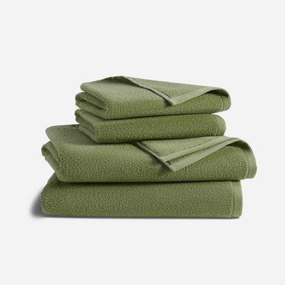 Plush Turkish Cotton Bath Towel Bundle