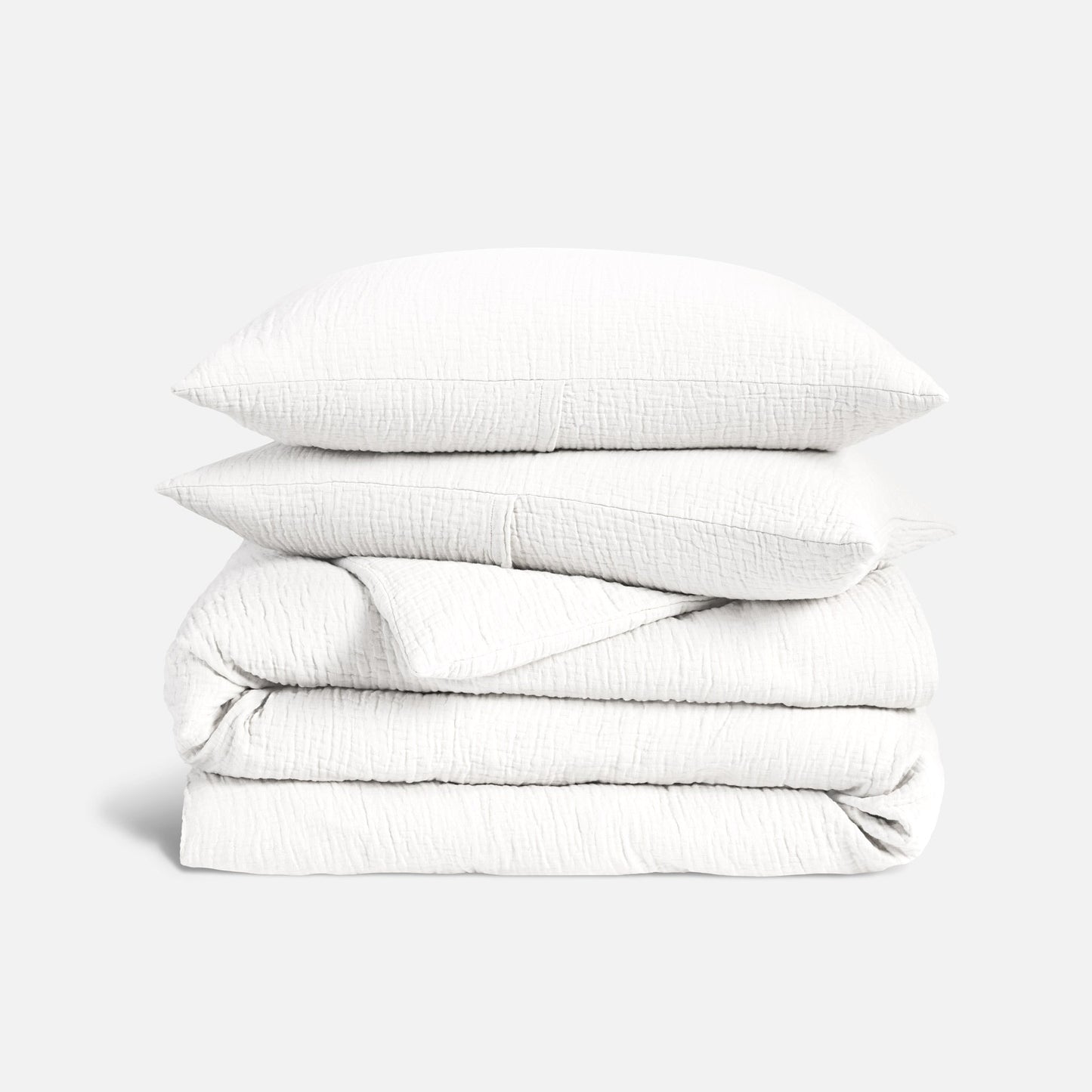 Breezeweave Crinkle Cotton Duvet Set