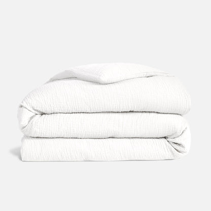 Breezeweave Crinkle Cotton Duvet Cover