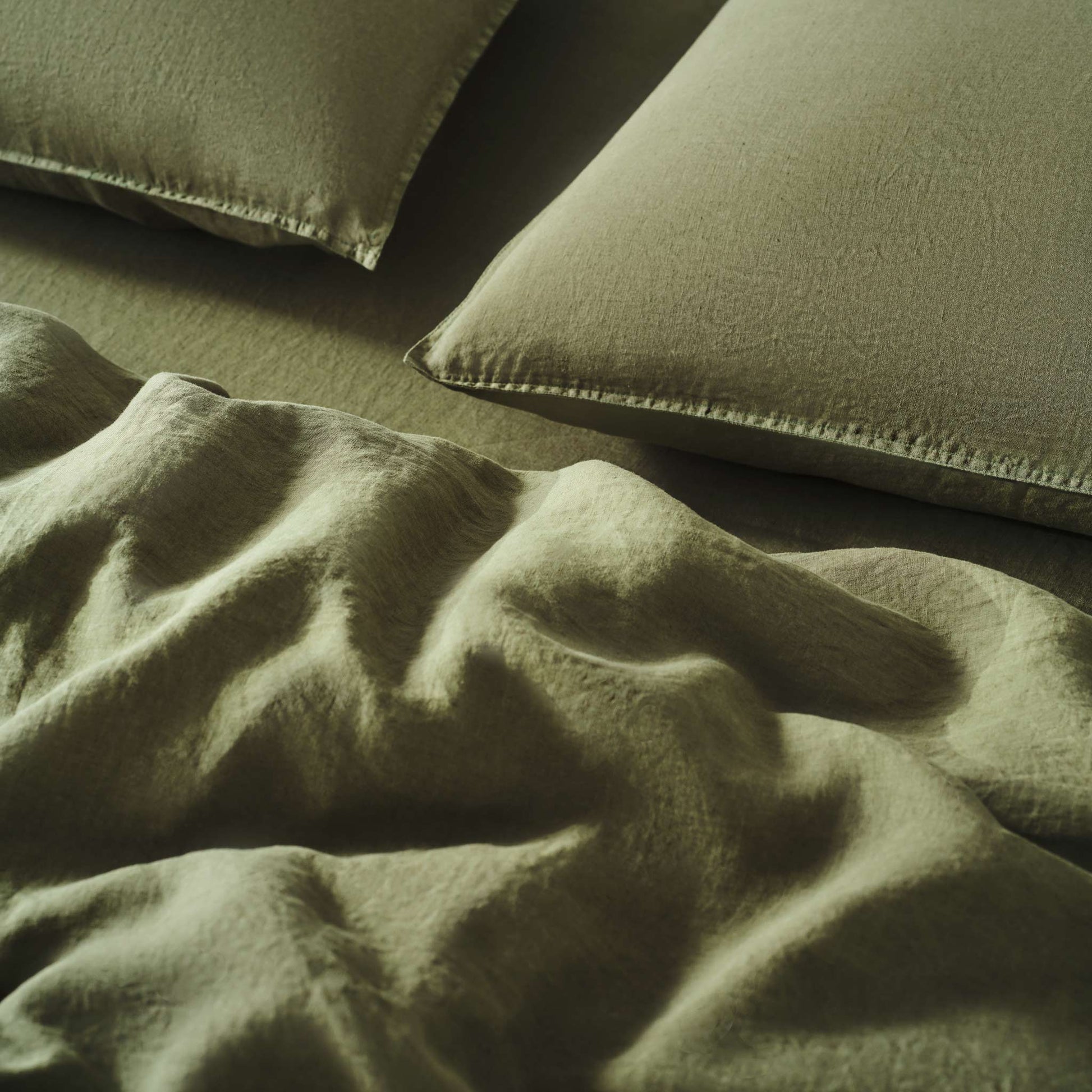 Washed European Linen Pillowcase Set - Last Call