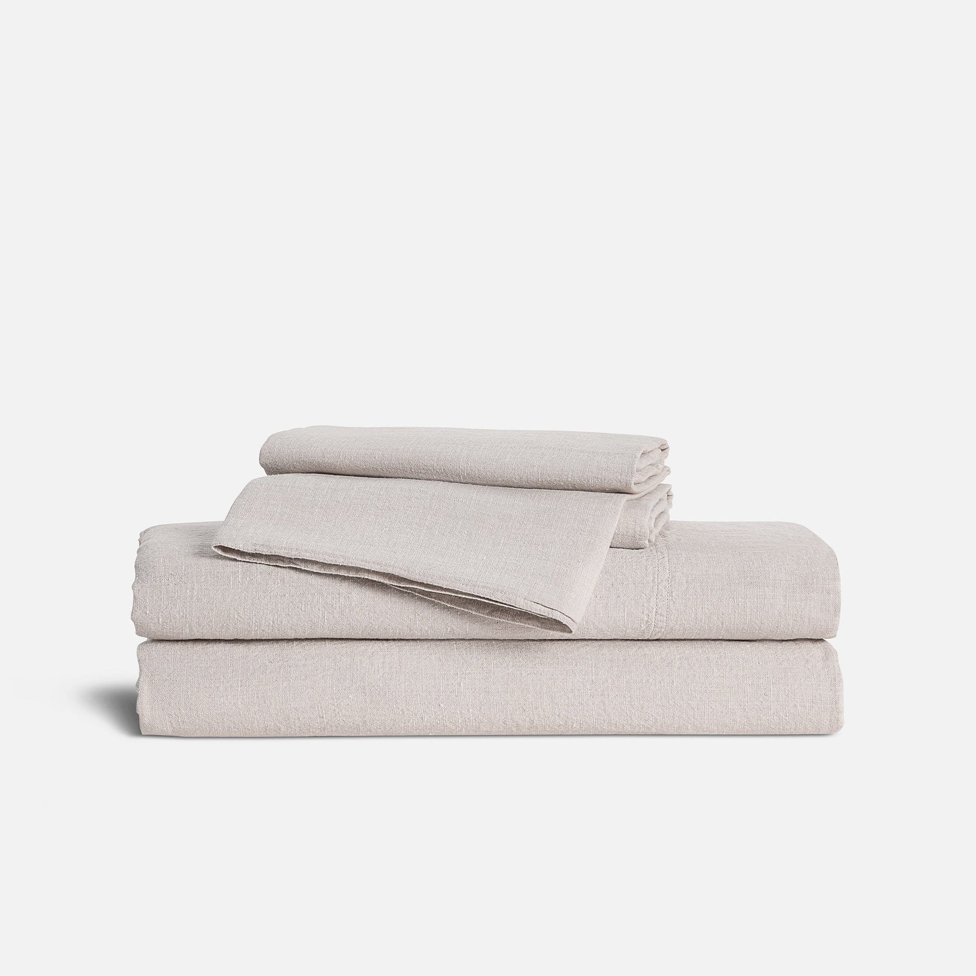 Washed European Linen Core Sheet Set