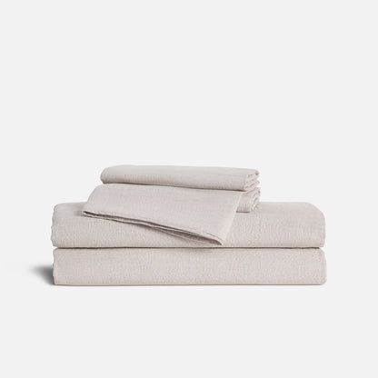 Washed European Linen Core Sheet Set