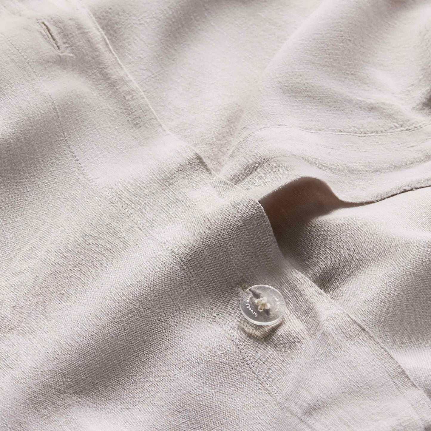 Washed European Linen Duvet Cover