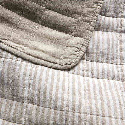 Washed European Linen Quilt