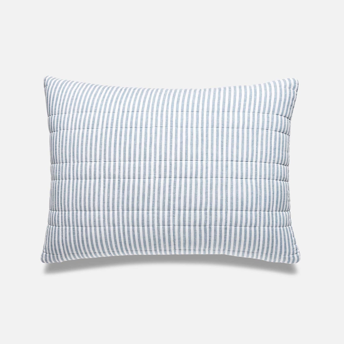 Washed European Linen Quilted Sham Set