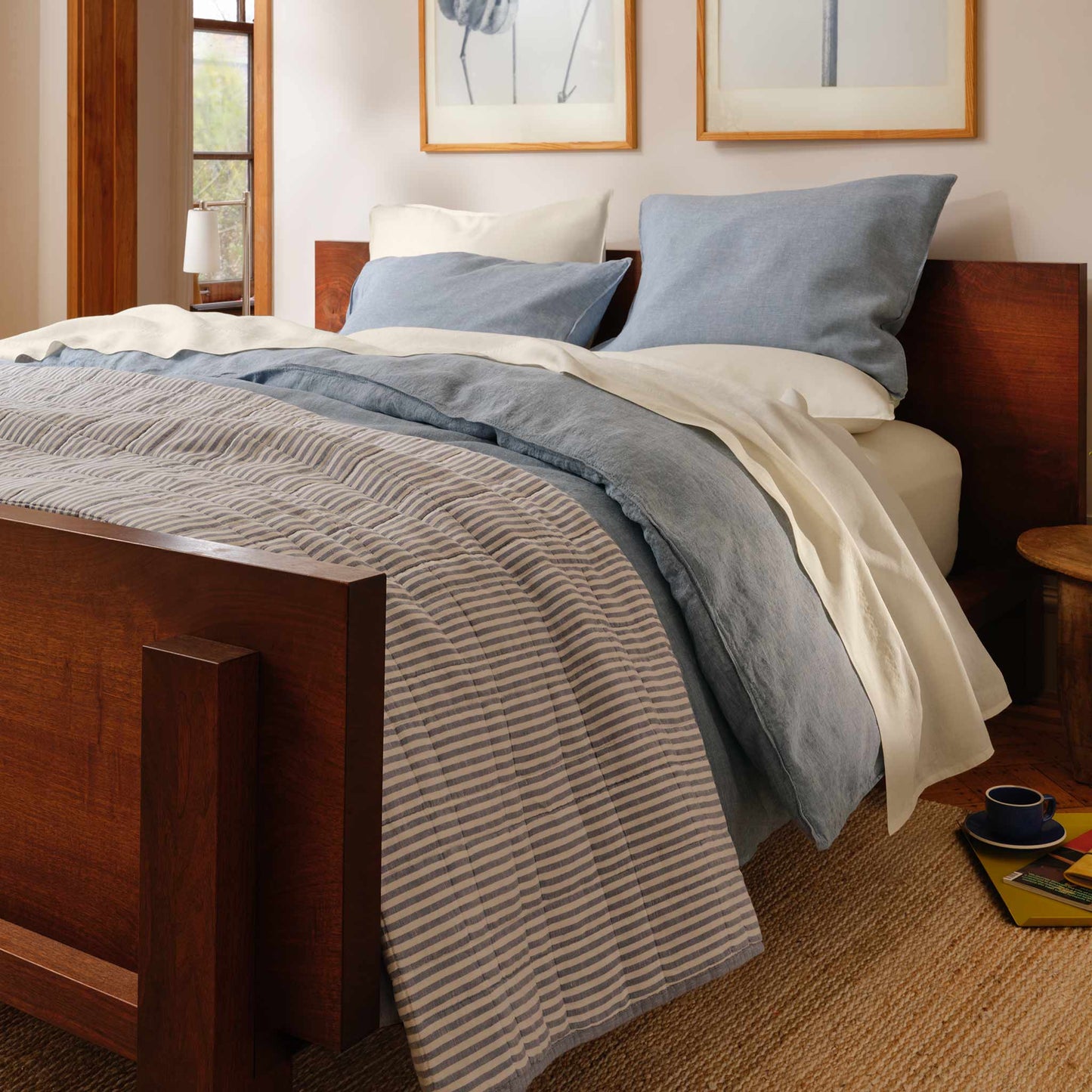 Washed European Linen Core Sheet Set - Last Call