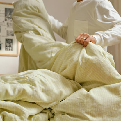 Washed European Linen Duvet Cover