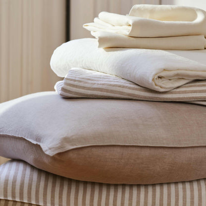 Washed European Linen Core Sheet Set - Last Call