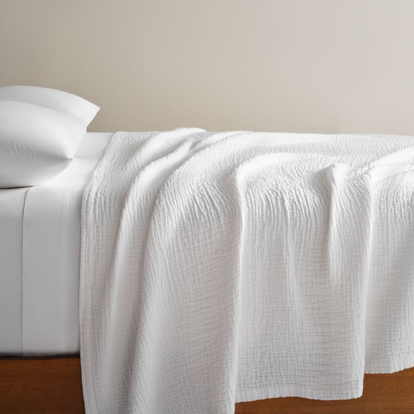 Breezeweave Crinkle Cotton Bed Blanket