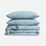 Block Print Floral in Sky