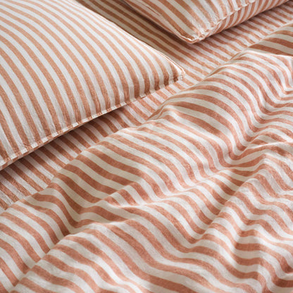 Washed European Linen Core Sheet Set - Last Call