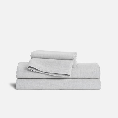 Washed European Linen Core Sheet Set