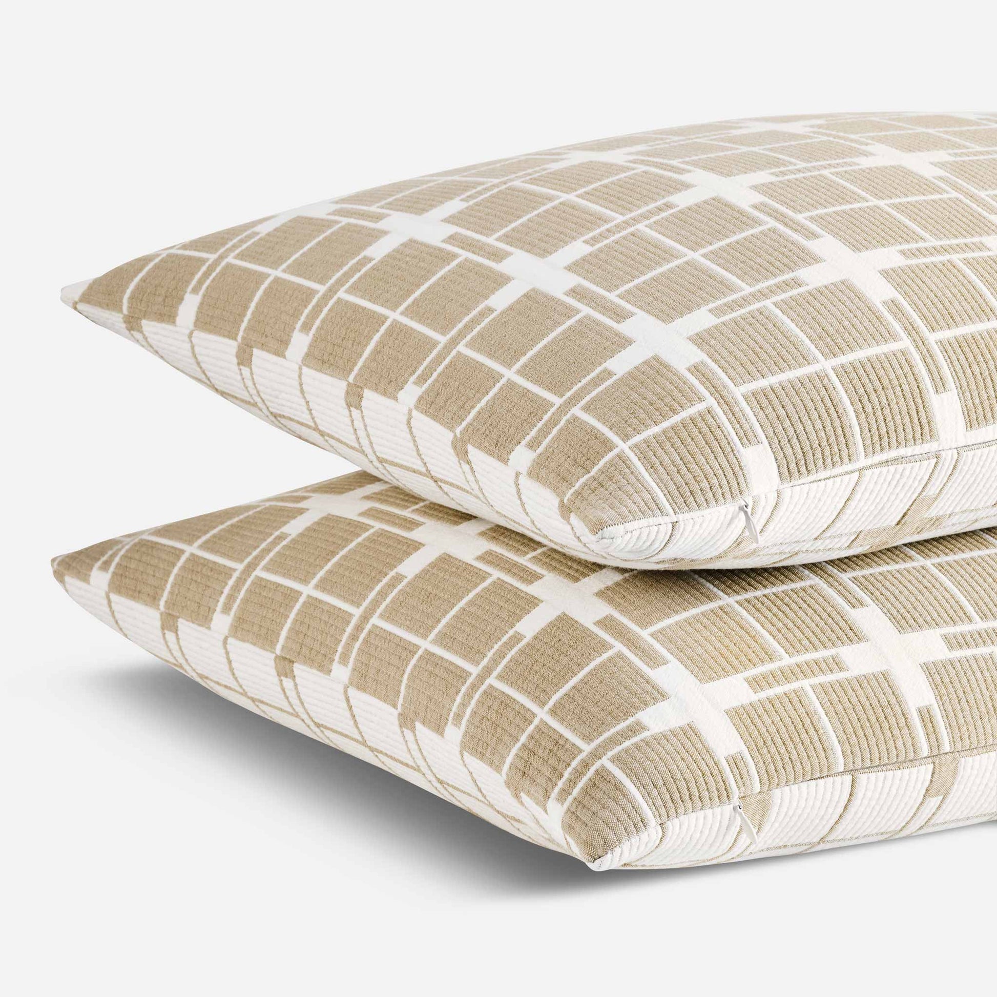 Ribbed Matelasse Sham Set