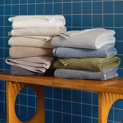 Plush Turkish Cotton Bath Towels