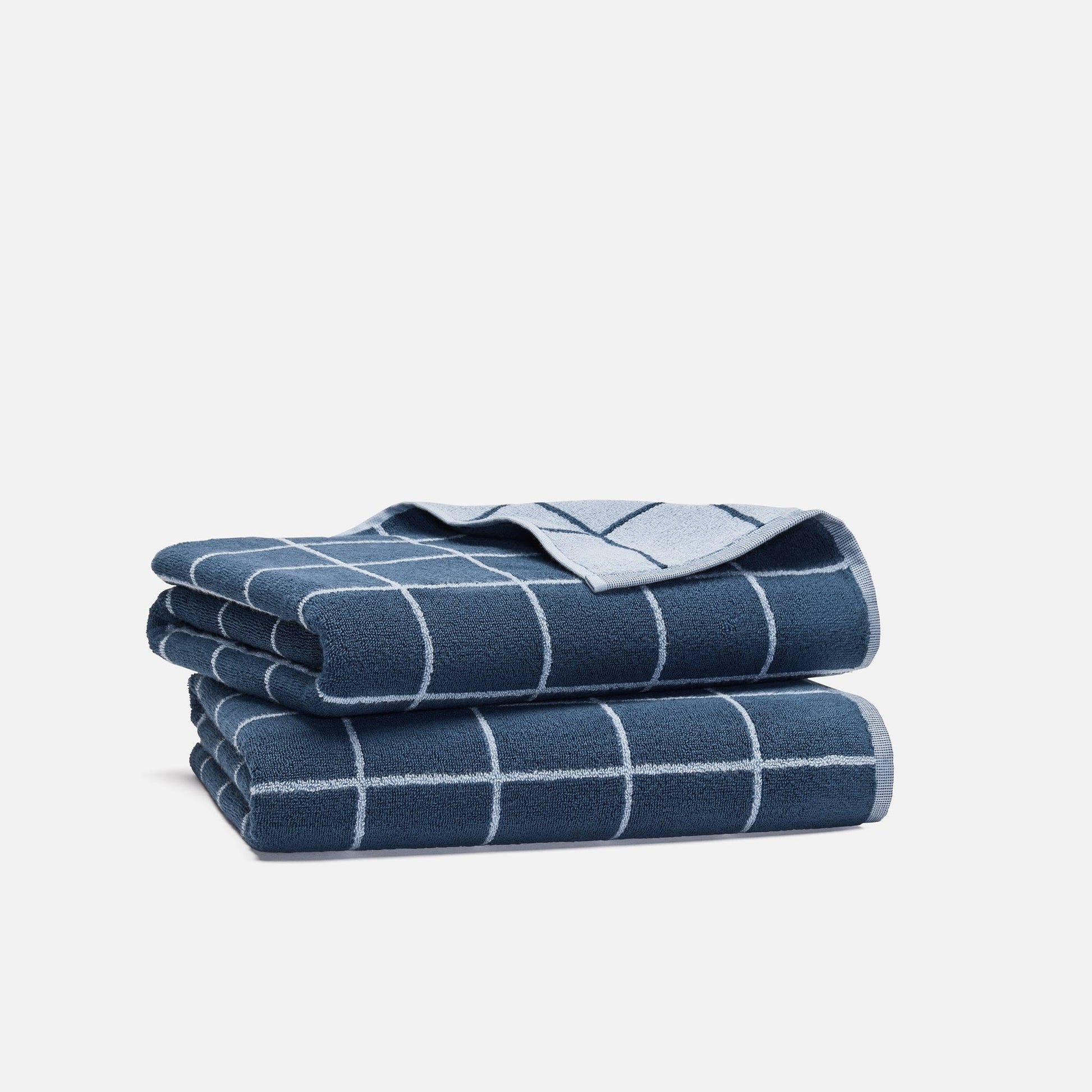 Windowpane Bath Towels - Last Call