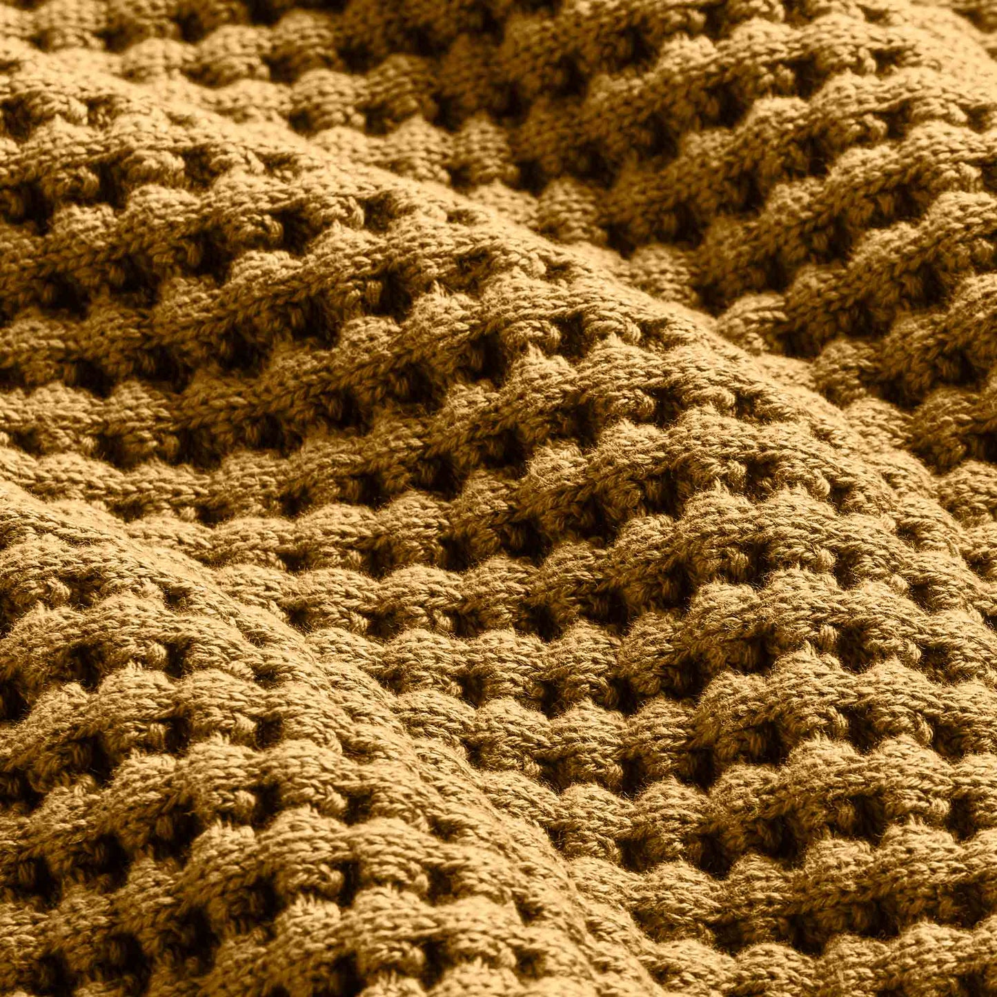 Chunky Waffle Knit Throw Blanket - Last Call