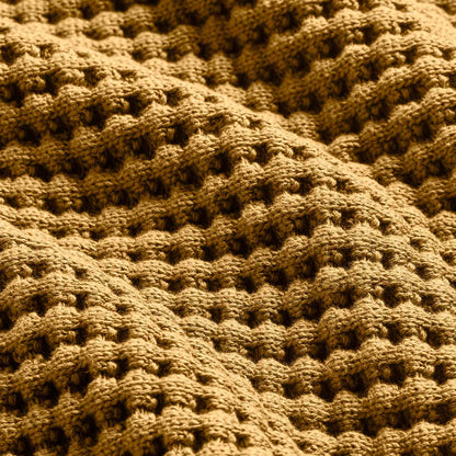 Chunky Waffle Knit Throw Blanket - Last Call
